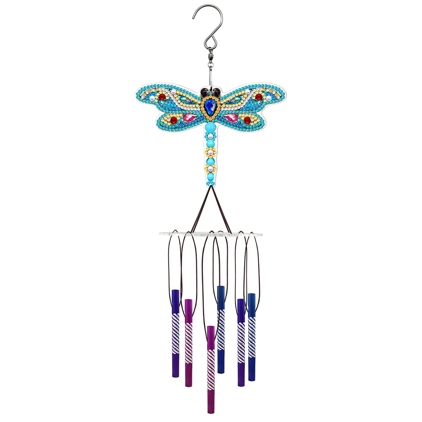 Diamond Painting Wind Chimes, Acrylic Painting Point Drill