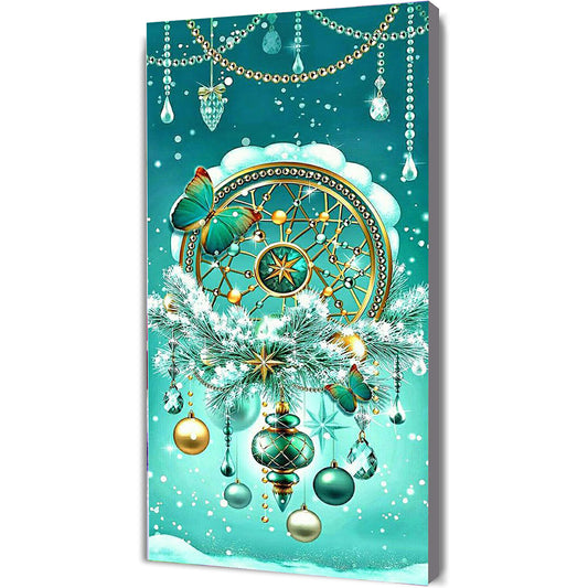 Christmas Dreamcatcher - Full Round Diamond Painting - 40x70cm
