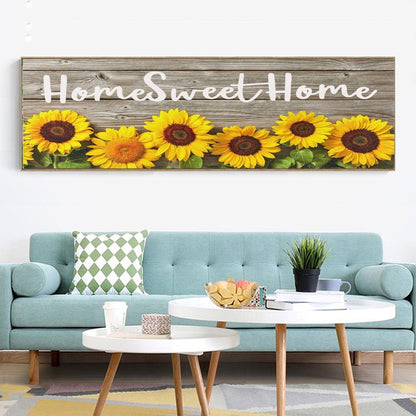 Home Sweet Home - Full Round Diamond Painting - 90x30cm