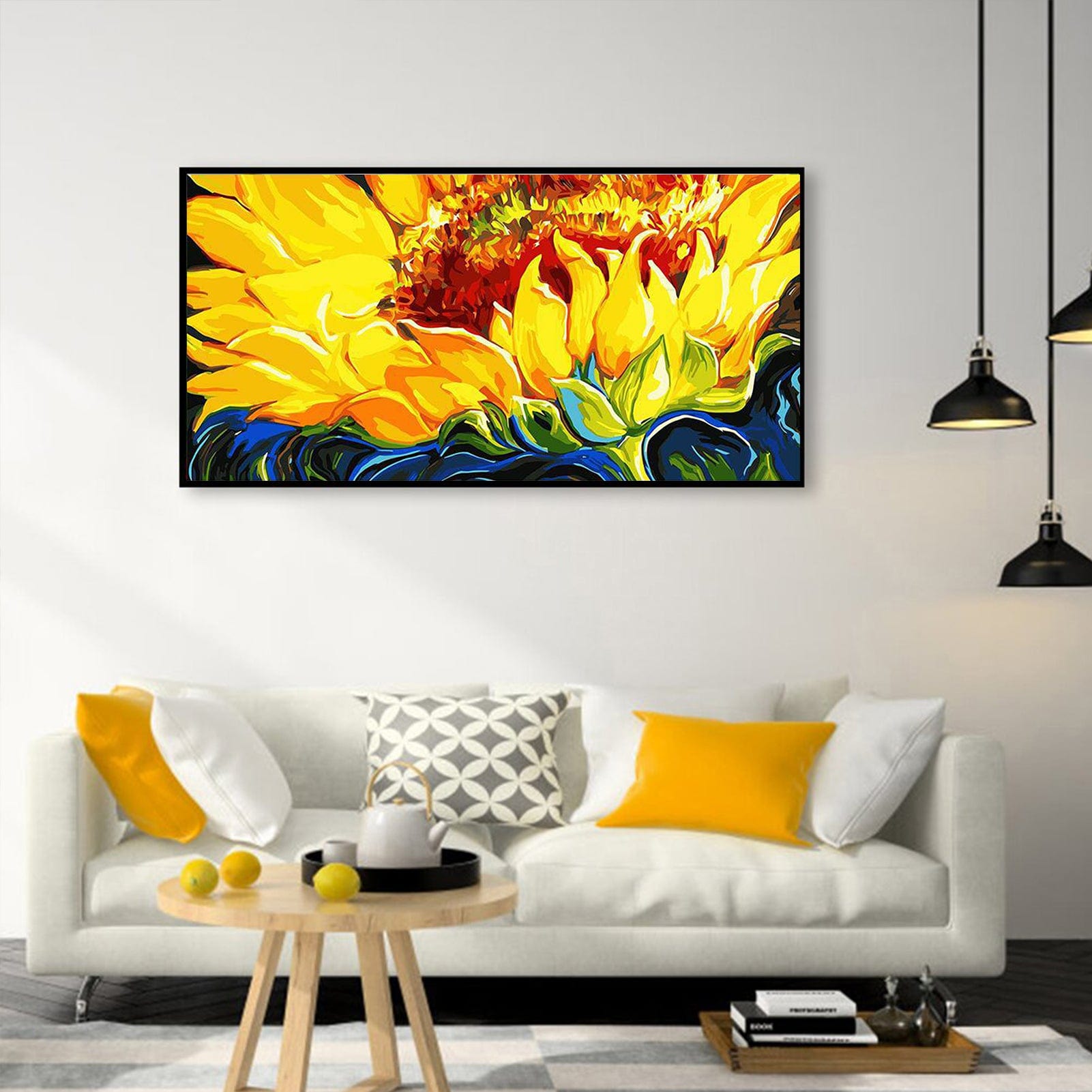 Sunflower - Paint By Numbers Kits - 60x30cm YALKIN