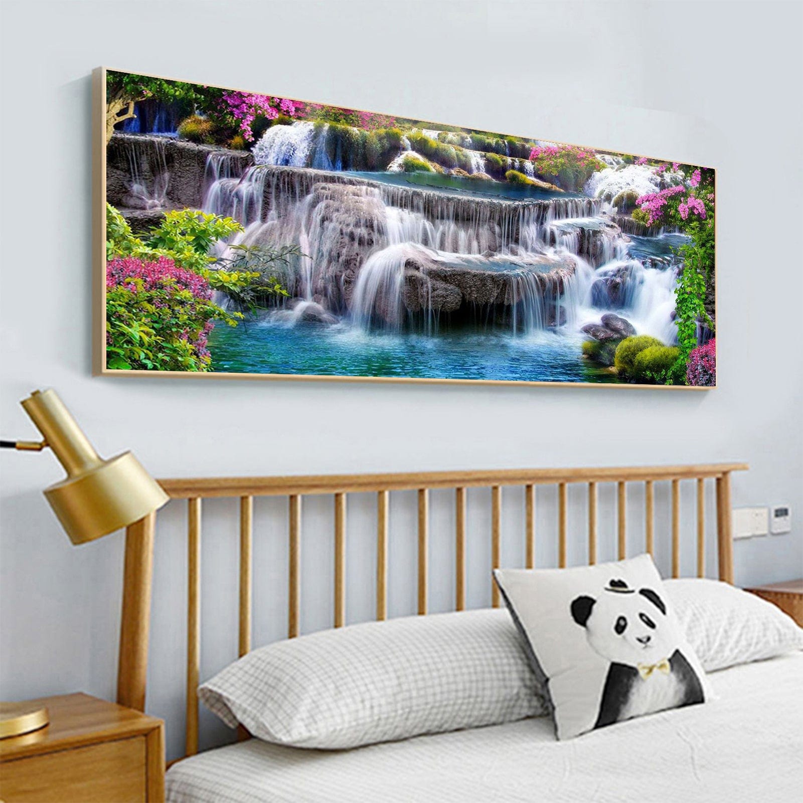 Waterfall - Full Round Diamond Painting - 90x40cm